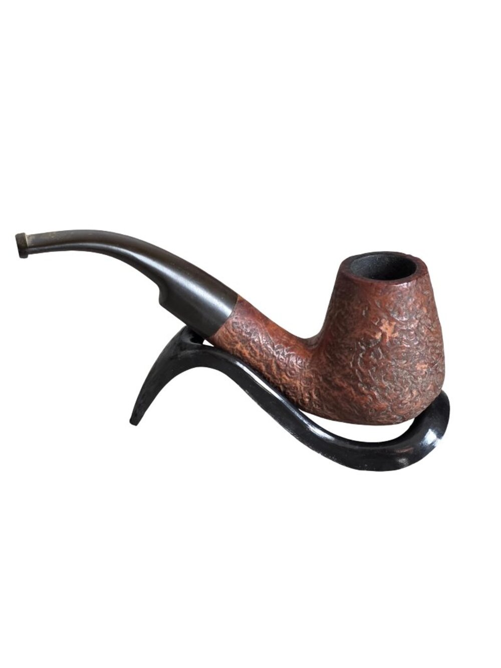 CBP Presidential Andrew Jackson Briar Tobacco Smoking Bent Stem Pipe Holland